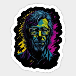 Eric Clapton Grafitti Art (2) Sticker